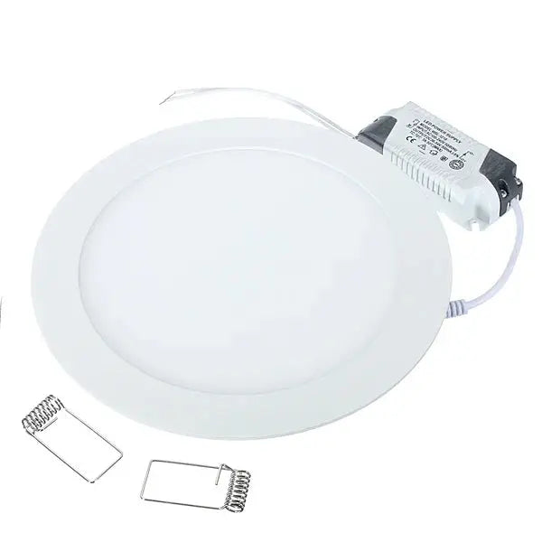 LED-Deckeneinbauleuchte, 3–25 W, warmweiß/natürliches Weiß/kaltweiß, rund, ultradünn, LED-Panel-Leuchte, AC85–265 V, LED-Downlight       PST PS Tradings