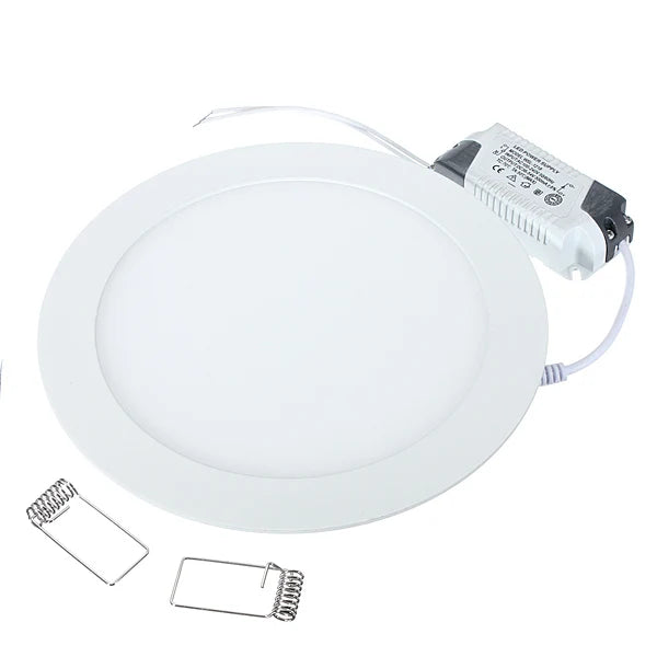 LED-Deckeneinbauleuchte, 3–25 W, warmweiß/natürliches Weiß/kaltweiß, rund, ultradünn, LED-Panel-Leuchte, AC85–265 V, LED-Downlight