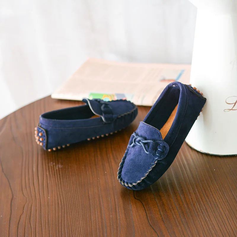 JGVIKOTO Boys Girls Shoes Fashion Soft Kids Loafers Children Flats Casual Boat Shoes Children's Wedding Moccasins Leather Shoes - PST PS Tradings