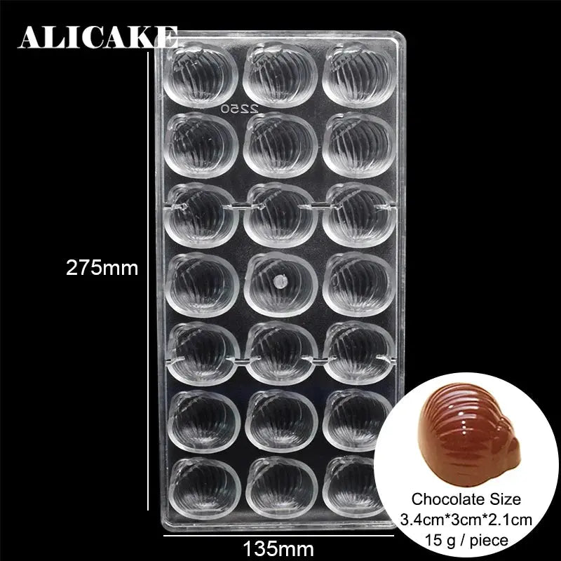 Schokoladenformen aus Polycarbonat für Schokolade, professionelles Backen, Süßigkeiten, Bonbons, Bar, Acrylform, Süßwaren, Bäckereien - Property & Safety Tradings