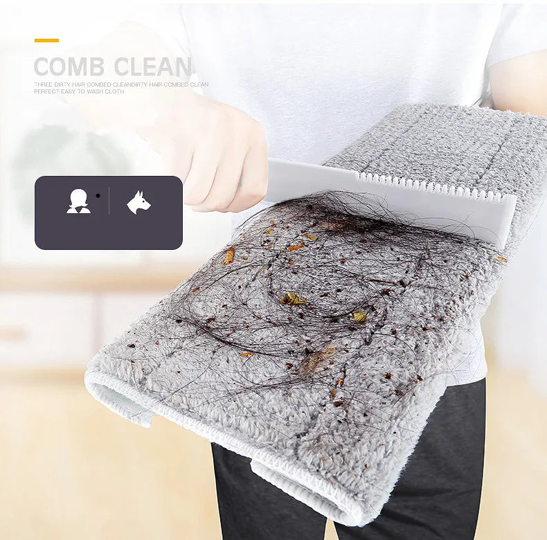 Extended Mopa Rectangular Household Vileda Mop Floor Tiles Cleaning 360 Rotation Magic Dusting Microfiber Pad Lazy Tool 150cm - PST PS Tradings