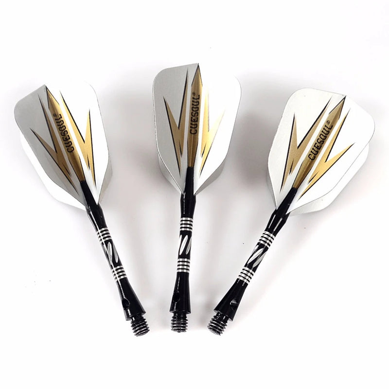 CUESOUL Professional Archer 20/23/26 Grams Steel Tip Darts -- Black Coating Brass Barrels - PST PS Tradings