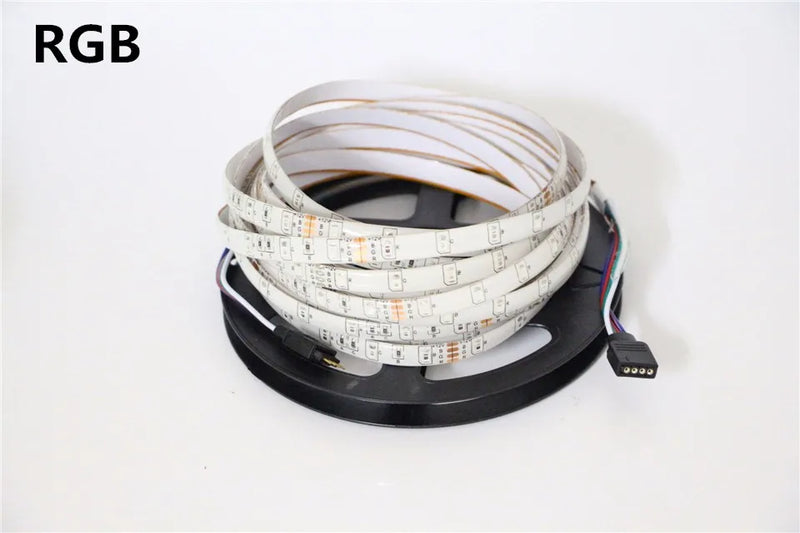 2835 SMD led streifen licht DC12V 5M 300LEDs flexible band band beleuchtung Weiß Warm weiß Rot Grün Blau gelb Rosa RGB