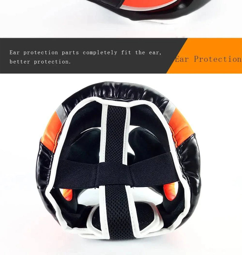 BN Children Youth Adults Women Men Boxing Helmet MMA Muay Thai Sanda Kickboxing Taekwondo Protective Headgear DEO - PST PS Tradings