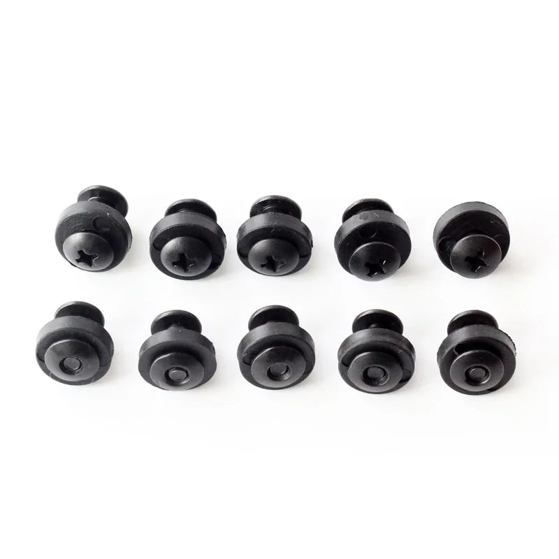 24pcs Belt Attachments Clips Holster Belt Loops screw set Chicago Screw comes with washer for DIY Kydex Sheath Hand Tool Parts