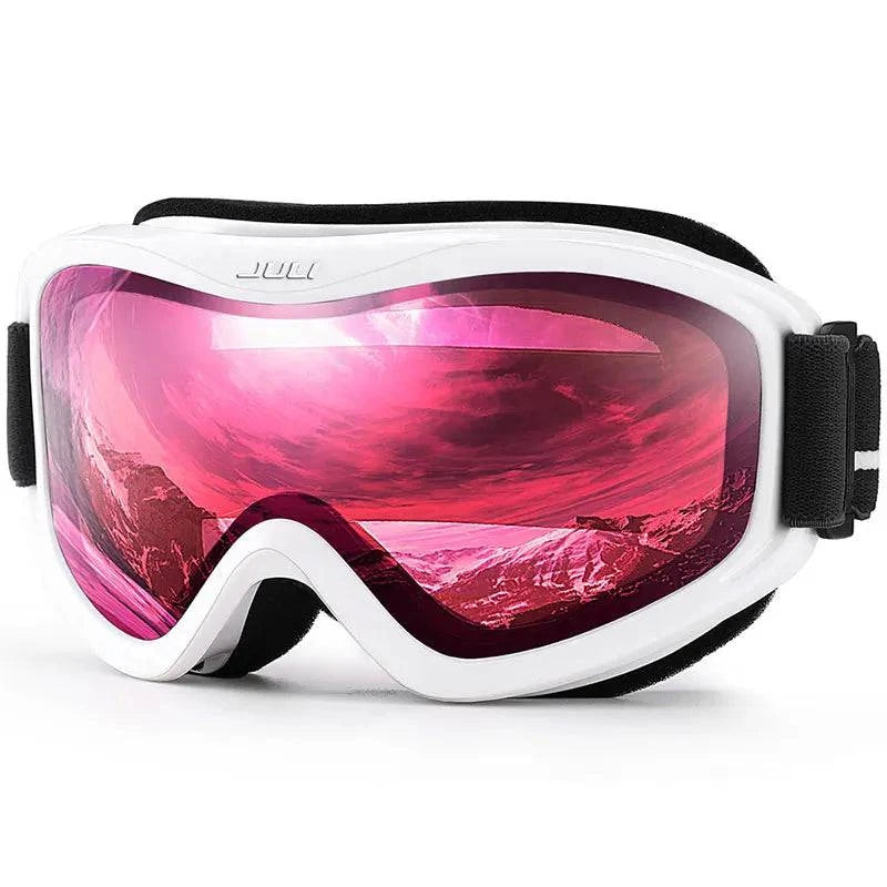 MAXJULI Brand Professional Ski Goggles Double Layers Lens Anti-fog UV400 Ski Glasses Skiing Men Women Snow Goggles - Property & Safety Tradings