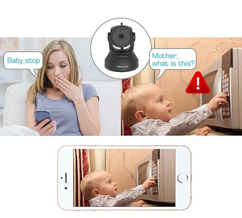 VStarcam C24S Wifi IP Camera 3MP 1296P HD Wireless Camera Surveillance Security CCTV Camera Network Video Baby Monitor Pet Cam - Property & Safety Tradings