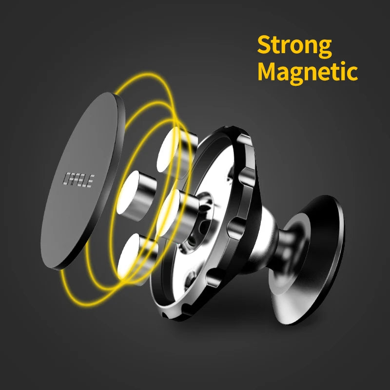 CAFELE Universeller magnetischer Handyhalter fürs Auto Auto-Halterung für Handy Magnetische Handyhalterung für Mobiltelefone Aluminiumlegierung