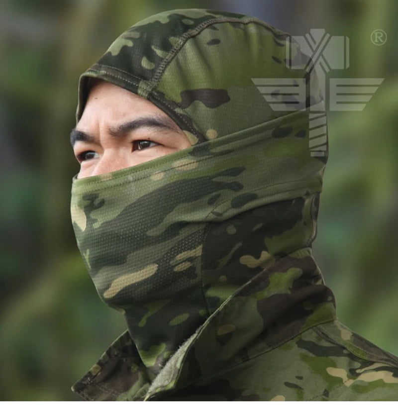 Camouflage Balaclava Full Face Breathable Full Face Scarf Mask Hiking Cycling Hunting Bike Head Cover Tactical Airsoft Cap Men - PST PS Tradings