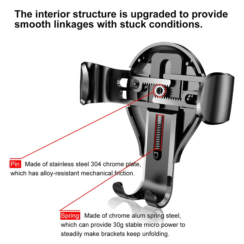 Baseus Gravity Autotelefonhalter für iPhone 16, Samsung, Saugnapf, Autohalterung für Telefone im Auto, Handyhalter, Ständer, 38,ajuan