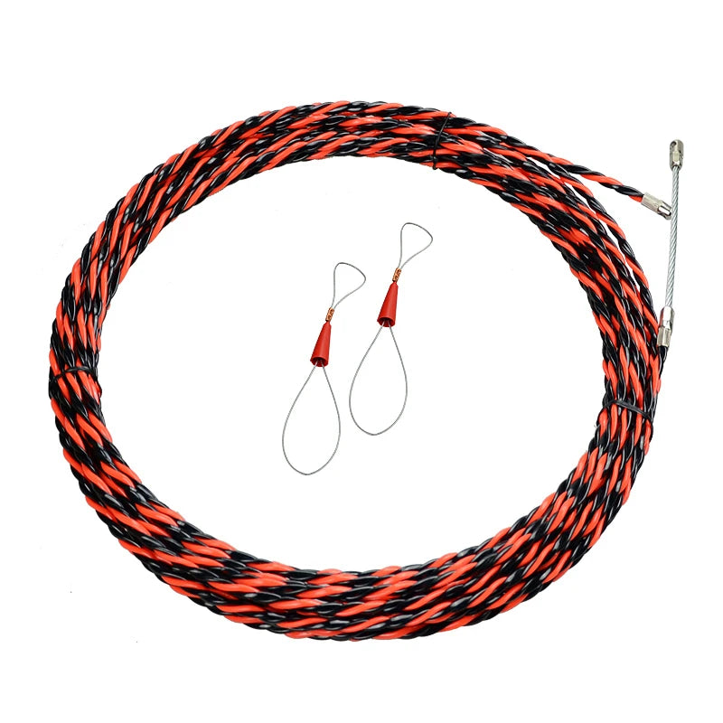 Electrical Wire Threader 5/10/15/20/25/30/50M Electrician Threading Device Wire Cable Running Puller Lead Construction Tools