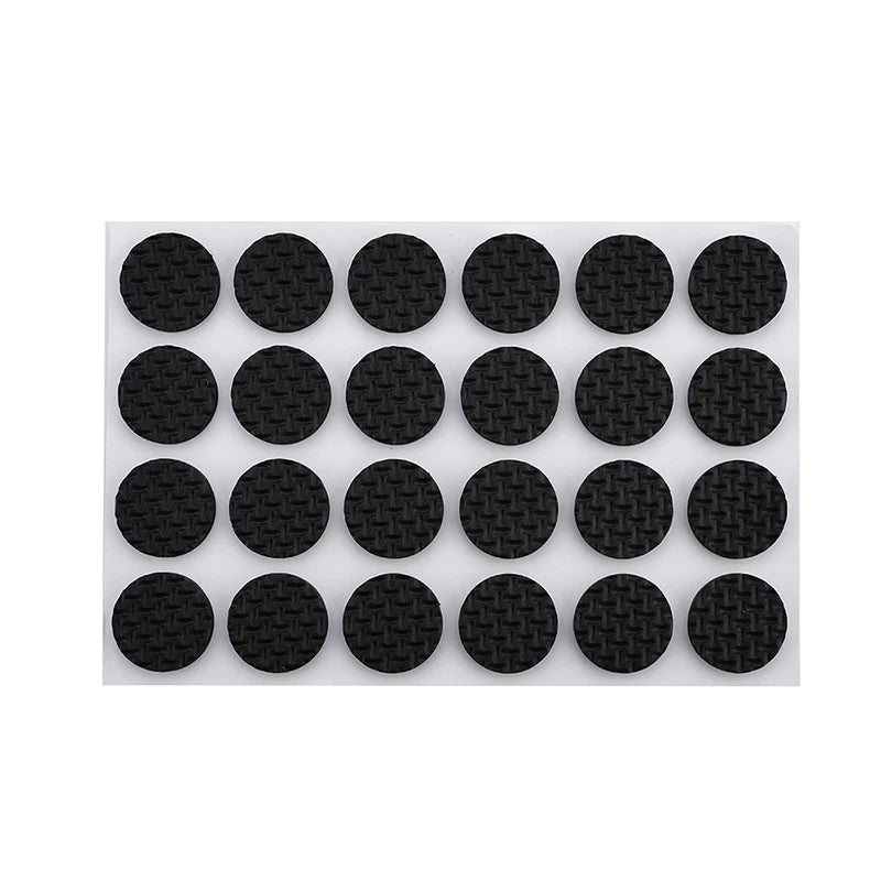 KAK 1-24PCS Self Adhesive Möbel Bein Füße Teppich Filz Pads Anti Slip Matte Stoßstange Dämpfer Für Stuhl tabelle Protector Hardware