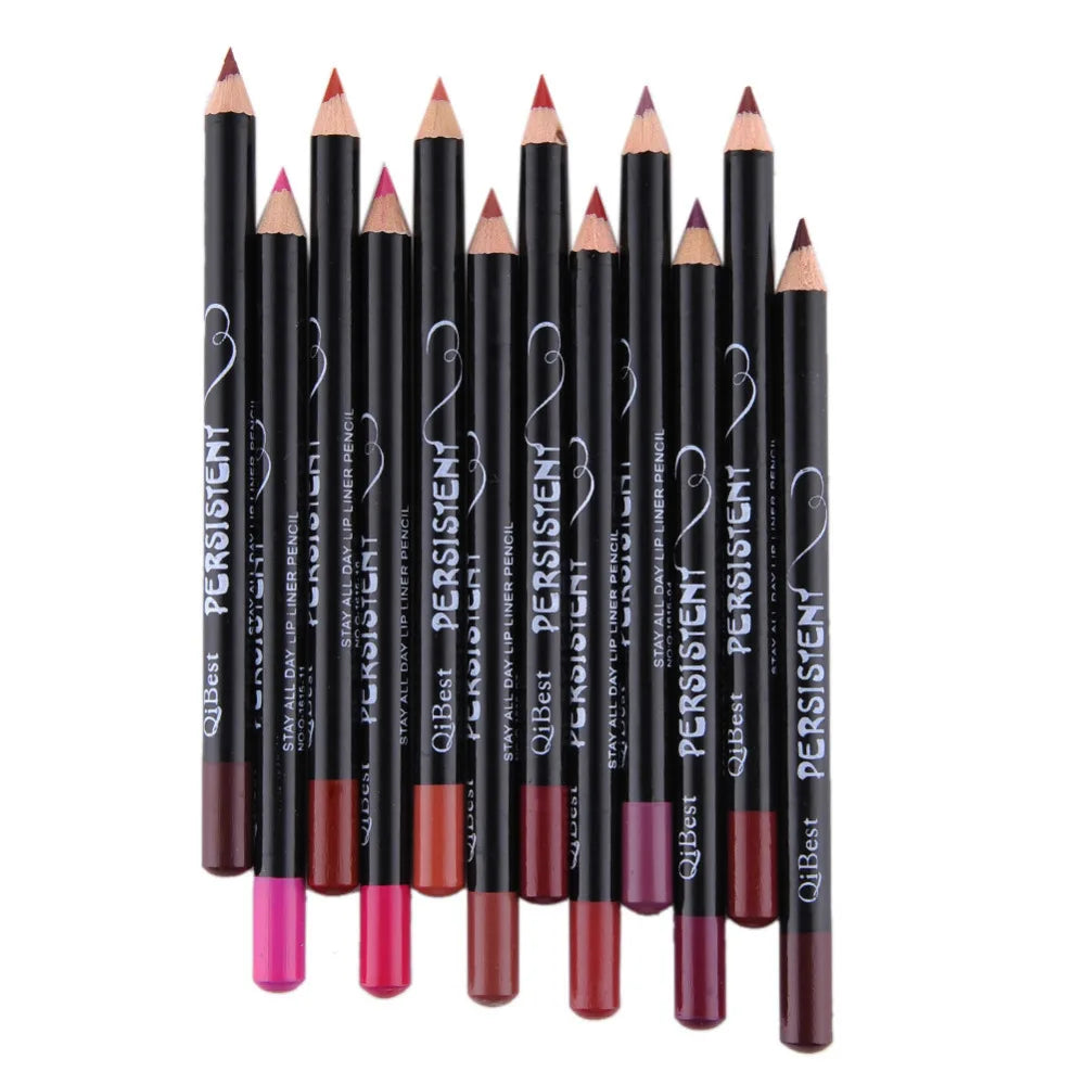 12 stc. professional Lip Liner Waterproof Wasserfest nude Lip Liner Set 12 Stück