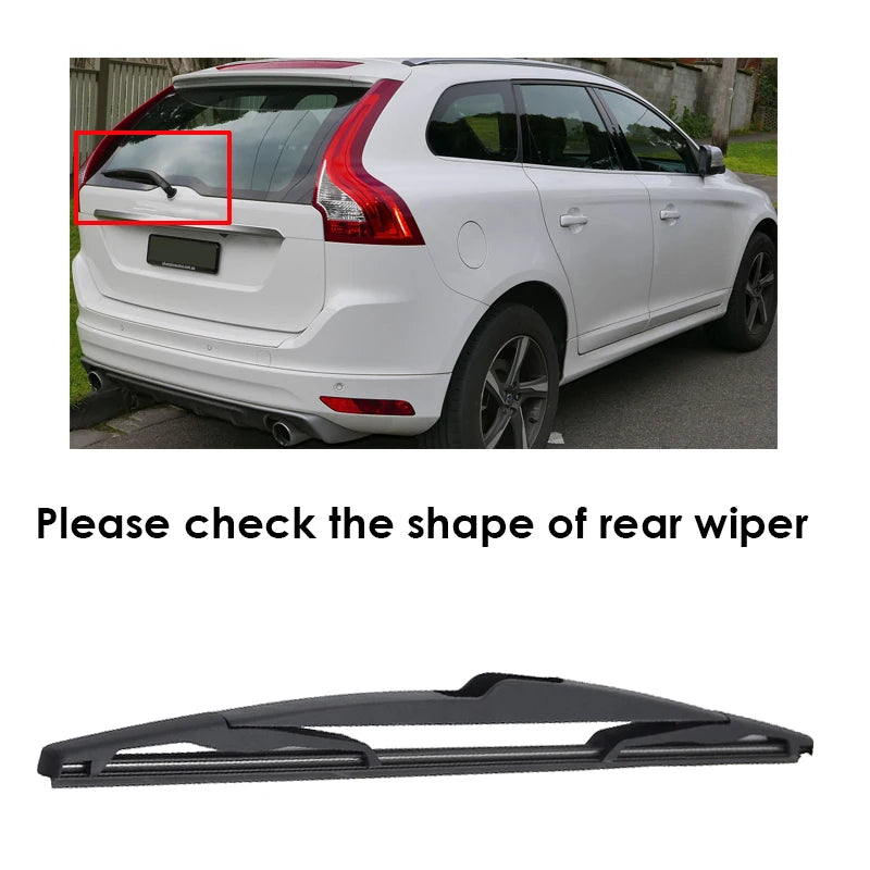 Misima 26 "20" 14 "Windschutzscheibe Windschutzscheibe Vorne Hinten Fenster Wischer Klingen Für Volvo XC60 T6 D5 AWD 2012 2013 2014 2015 2016 2017