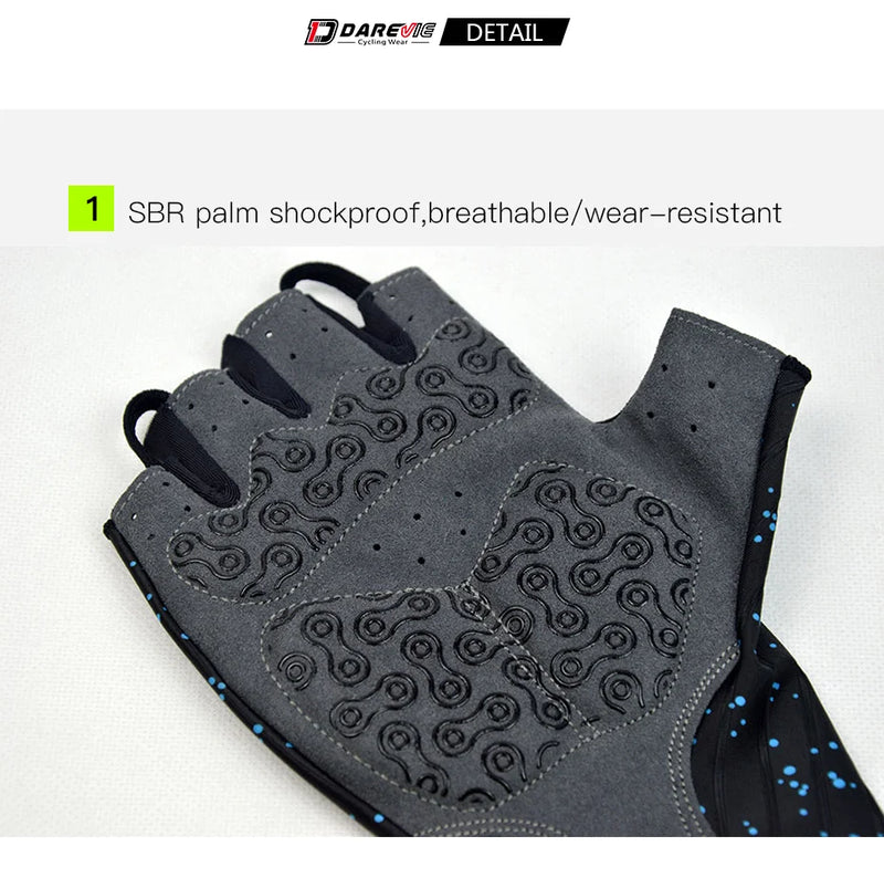 DAREVIE AERO high Speed Cycling Gloves Light Soft Breathable Cool Dry Half Finger Cycling Glove Anti Slip Bike Gloves MTB Road - PST PS Tradings