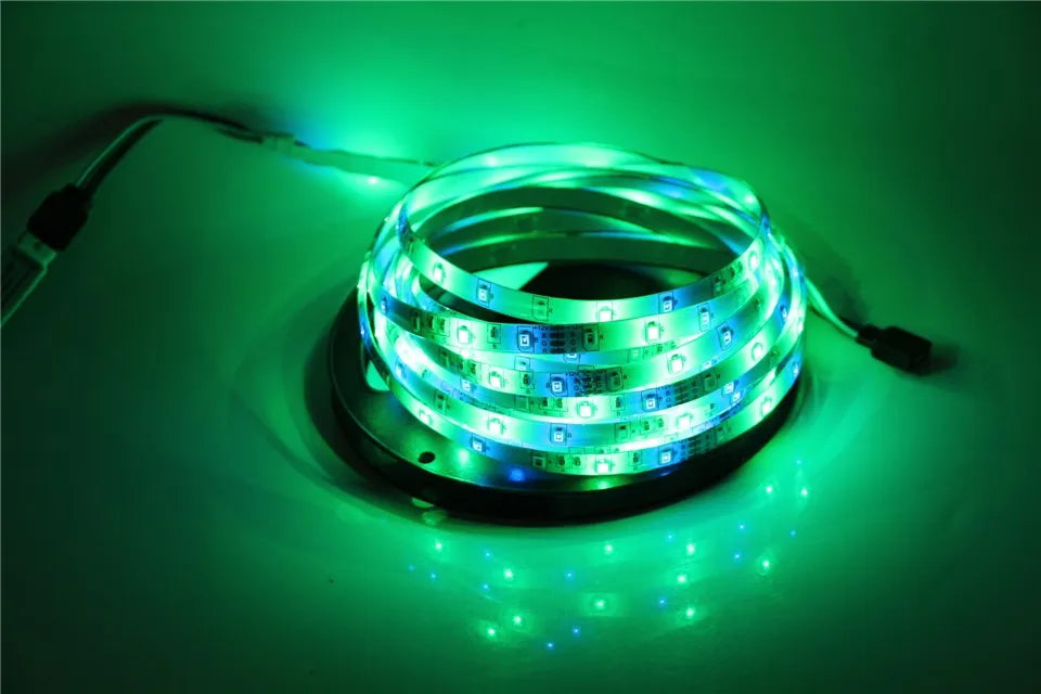 2835 SMD led streifen licht DC12V 5M 300LEDs flexible band band beleuchtung Weiß Warm weiß Rot Grün Blau gelb Rosa RGB