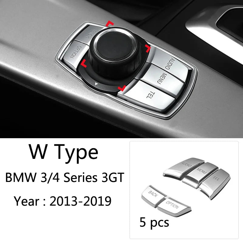 For BMW 3 4 Series 3GT F30 F31 F32 F34 F36 316li 320li Car Accessories Control Gear Shift panel decorative strip cover trim - PST PS Tradings