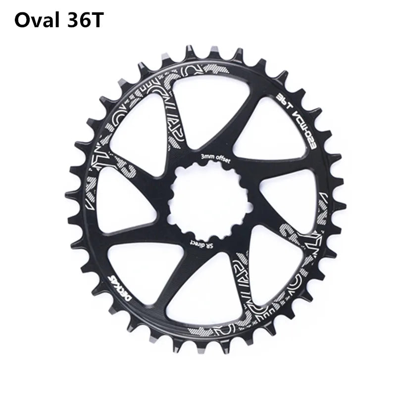 DECKAS DUB Crankset Bicycle Bike Crown Aluminum Alloy 3mm 6mm Offset Round Oval Chainring For Sram SX NX GX X01 XX1 MTB Crankset - PST PS Tradings