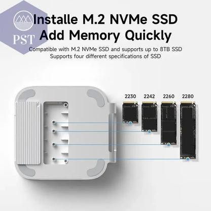 Hagibis USB C Hub Docking Station Mac Mini PST PS Tradings Hubs PST PS Tradings  PST PS Tradings