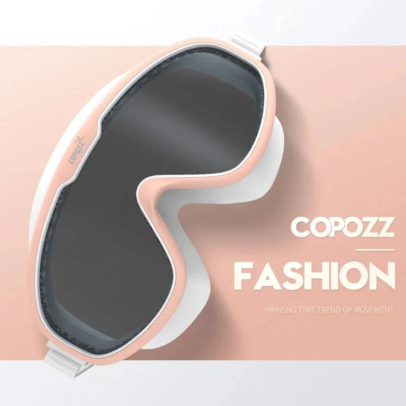 COPOZZ 2022 Anti-fog Swimming Goggles Whole Shaped Lens UV Protection with Big Silicone Frame Swimming Glasses for Men and Women - Property & Safety Tradings