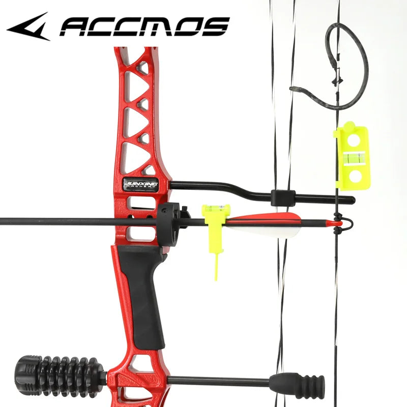 TP112 Compound Bow Tuning and Mounting String Level Combo Arrow Snap on For Bow Nock Position Plastic Durable Archery Level nock - PST PS Tradings