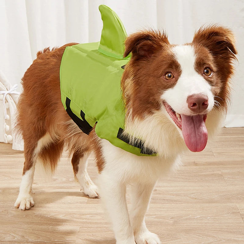 Dog Life Vest Summer Shark Pet Life Jacket Dog Clothes Dogs Swimwear Pets Swimming Suit - PST PS Tradings