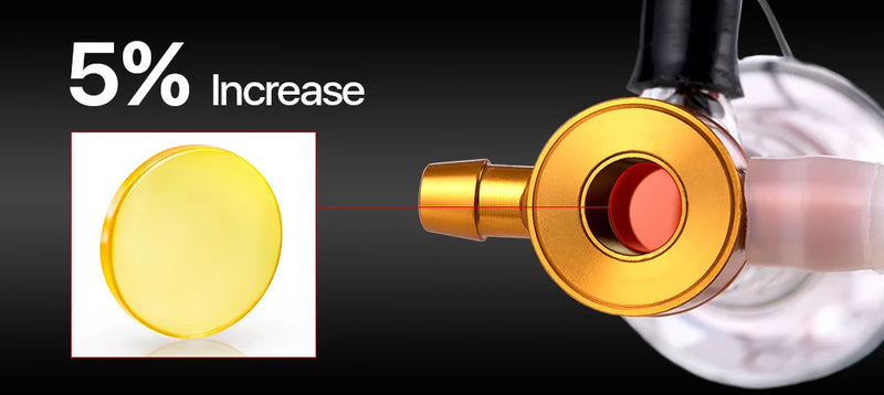 Cloudray  35-45W Co2 Metal Glass Laser Tube 720MM 40W Glass Laser Lamp for CO2 Laser Engraving Cutting Machine