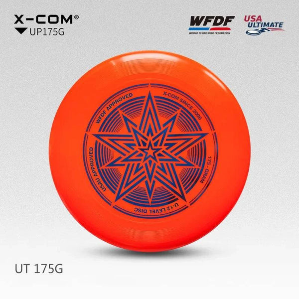 X-COM Professional Ultimate Flying Disc Certified by WFDF For Ultimate Disc Competition Sports 175g - PST PS Tradings