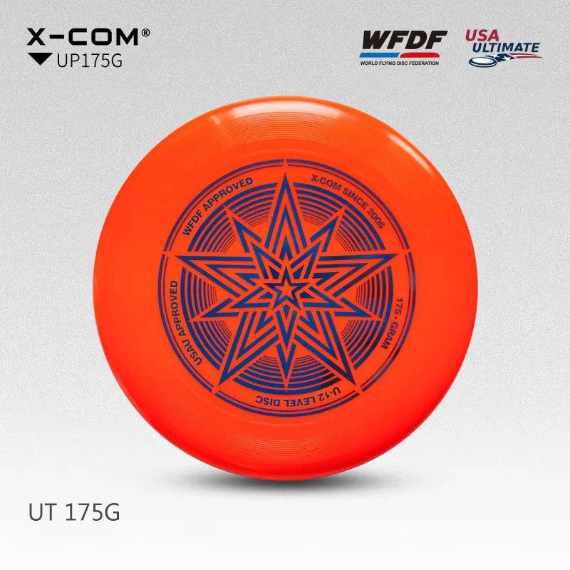 X-COM Professional Ultimate Flying Disc Certified by WFDF For Ultimate Disc Competition Sports 175g - Property & Safety Tradings