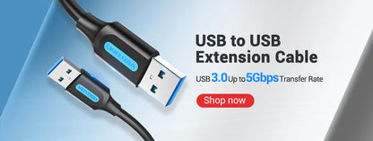 Vention USB 3.0 Extension Cable Male to Female Extender Cable Fast Speed USB 3.0 Cable Extended for laptop PC USB 2.0 Extension