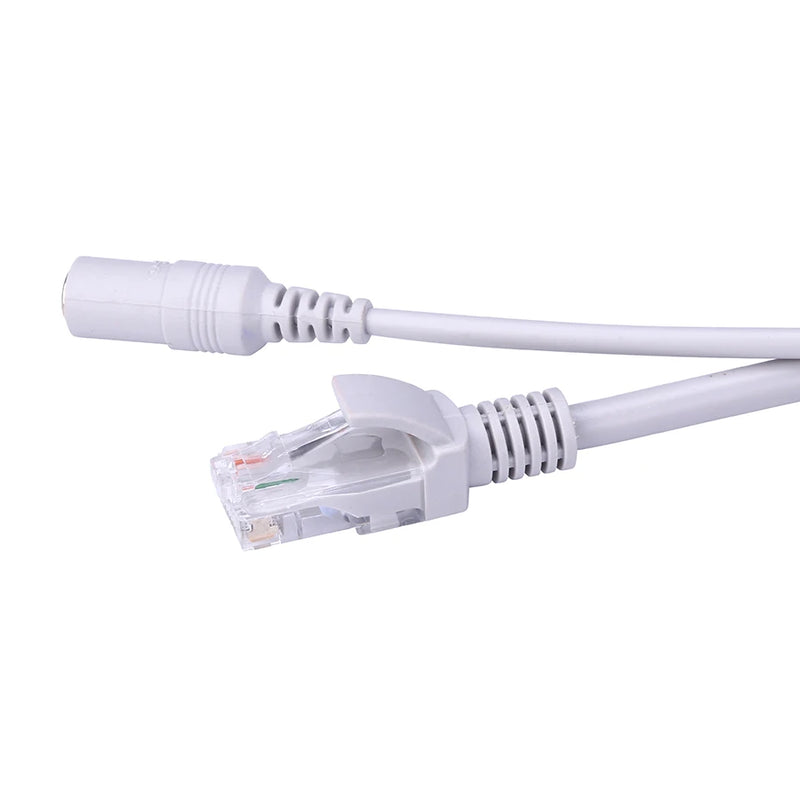 CCTV RJ45 Cable Ethernet Surveillance Camera DC Power Cat5 Internet Network LAN Cord POE  IP Camera Wifi Connection - PST PS Tradings