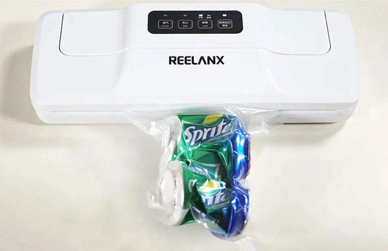 REELANX Vacuum Sealer V1 140W Automatic Vacuum Packing Machine for Food with 15pcs Bags Best Vacuum Packer Sealing Packaging - Property & Safety Tradings