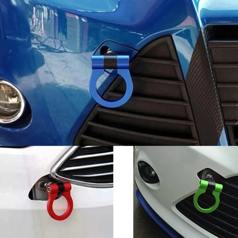 Car Racing Tow Towing Trailer Hook Auto Trailer Ring UNIVERSAL TOW HOOK Towing Bars SET for Japan Style Car - PST PS Tradings