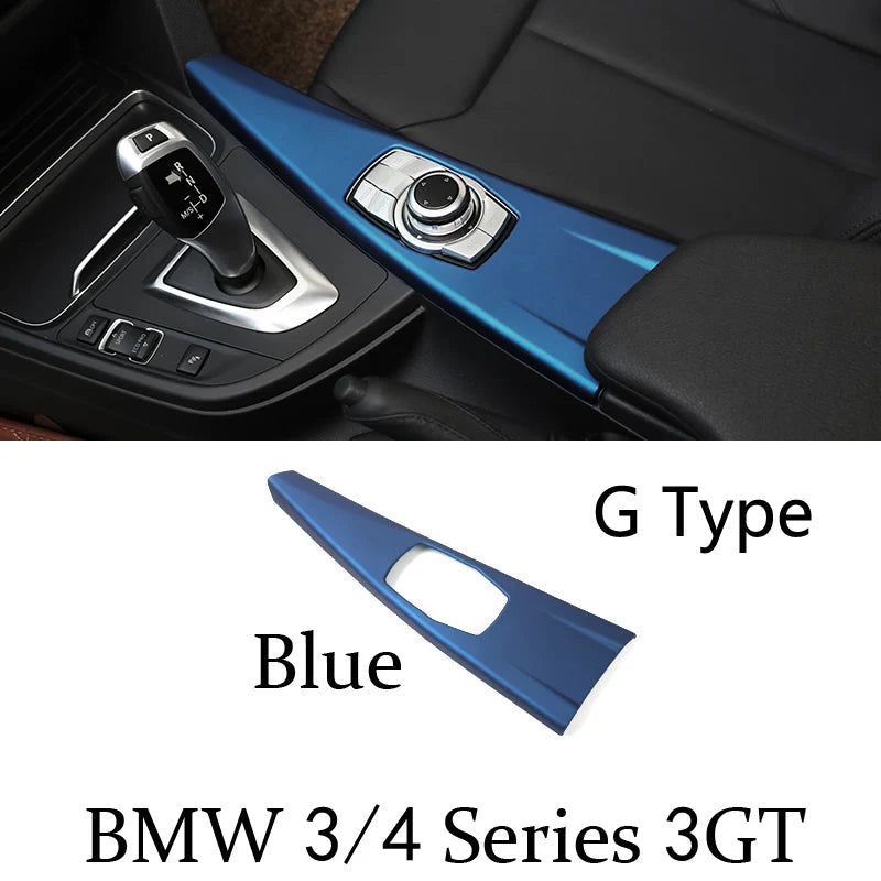 For BMW 3 4 Series 3GT F30 F31 F32 F34 F36 316li 320li Car Accessories Control Gear Shift panel decorative strip cover trim - PST PS Tradings