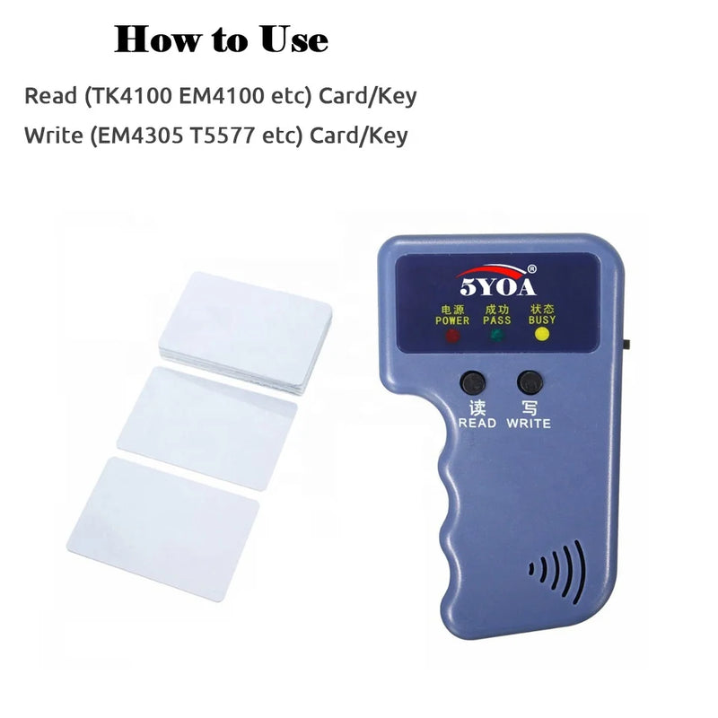 EM4305 T5577 Blank Card RFID Chip Cards 125 khz Copy Rewritable Writable Rewrite Duplicate 125khz - PST PS Tradings