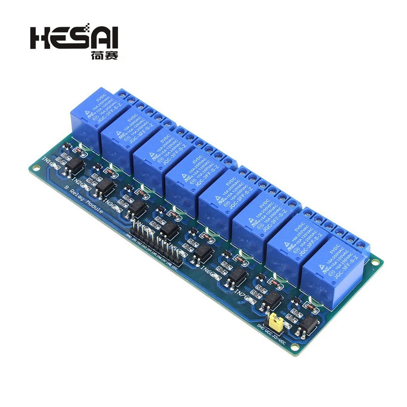 Relay 5V/12V 1 2 4 6 8-Channel Relay Module raspberry relay With Photocoupler Used In Arduino Raspberry Pi - PST PS Tradings