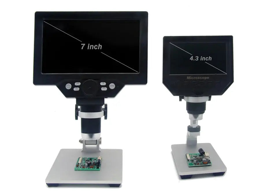 600X digital mikroskop elektronische video mikroskop 4,3 inch HD LCD löten mikroskop telefon reparatur Lupe - Property & Safety Tradings