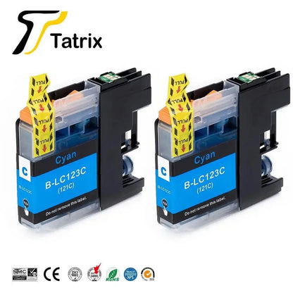 For Brother LC123 Ink Cartridge Compatible For MFC-J4510DW MFC-J4610DW Printer Ink Cartridge LC121 MFC-J4410DW MFC-J4710DW - PST PS Tradings