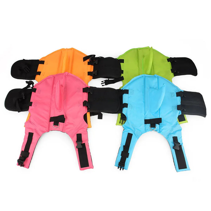 Dog Life Vest Summer Shark Pet Life Jacket Dog Clothes Dogs Swimwear Pets Swimming Suit - PST PS Tradings