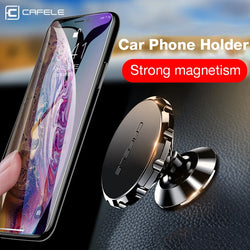 CAFELE Universeller magnetischer Handyhalter fürs Auto Auto-Halterung für Handy Magnetische Handyhalterung für Mobiltelefone Aluminiumlegierung