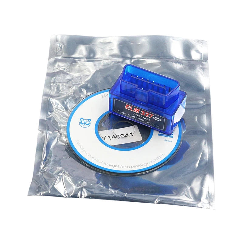 Super Mini ELM327 V1.5 PIC1825K80 Chip Bluetooth-Compatible Double Board OBD2 Diagnostic Tool ELM 327 V1.5 for OBDII Protocols - PST PS Tradings