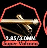 trianglelab 104GT-2 Thermistor Cartridge and Heater Cartridge for V6 hotend v6 heater block for Volcano heater block