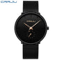 CRRJU Fashion Mens Watches Top Brand Luxury Quartz Watch Men Casual Slim Mesh Steel Waterproof Sport Watch Relogio Masculino - PST PS Tradings