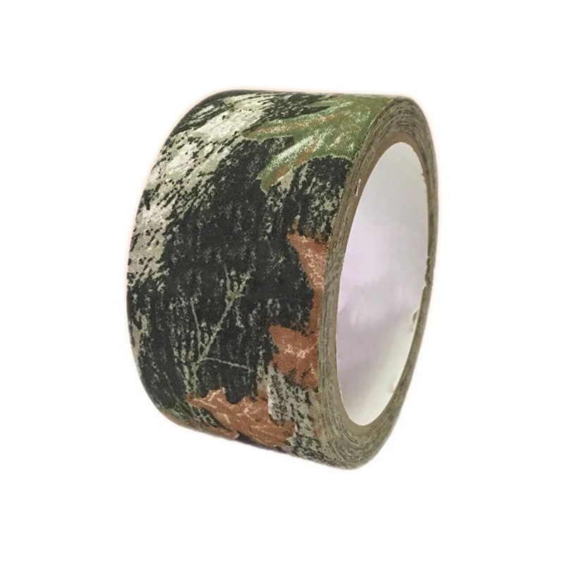 5M Outdoor Camouflage Tape WRAP Hunting Waterproof Self Adhesive Camo Tape Stealth Bandage 0.05m x 5m /2inchx196inch - PST PS Tradings