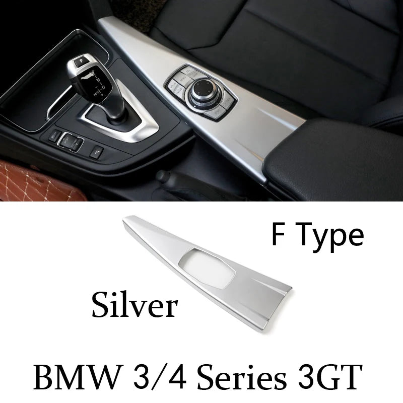 For BMW 3 4 Series 3GT F30 F31 F32 F34 F36 316li 320li Car Accessories Control Gear Shift panel decorative strip cover trim - PST PS Tradings