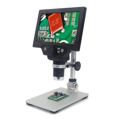 600X  digital microscope electronic video microscope 4.3 inch HD LCD soldering microscope  phone repair Magnifier - Property & Safety Tradings