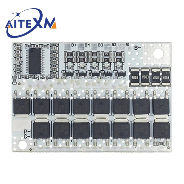 3S/4S/5S BMS 12V 16.8V 21V 18V 3.7V 100A Li-ion LMO Ternary Lithium Battery Protection Circuit Board Li-Polymer Balance Charging