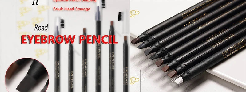 5 Stück Augenbrauen Stift wasserfest Eye brow pencil different colour