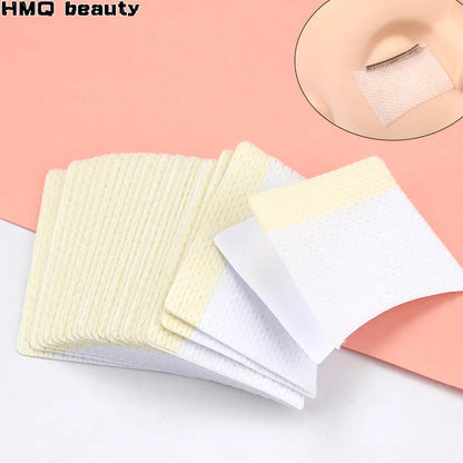 40 teile/beutel Baumwolle Einweg Wimpern Verlängerung Patch Aufkleber Für Entfernen Wimpern Eye Pads Patches Für Make-Up-Tool