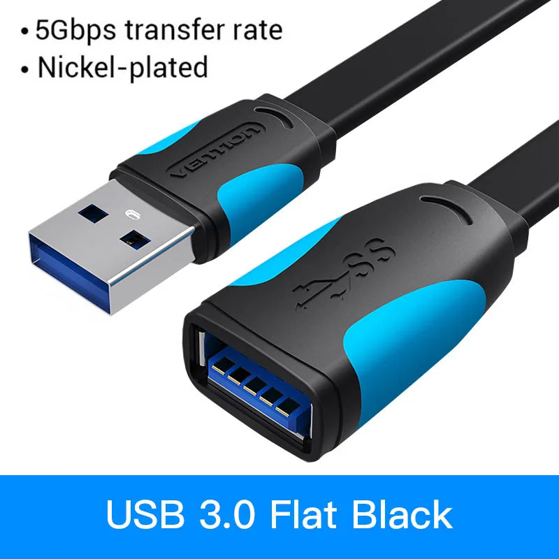 Vention USB 3.0 Extension Cable Male to Female Extender Cable Fast Speed USB 3.0 Cable Extended for laptop PC USB 2.0 Extension